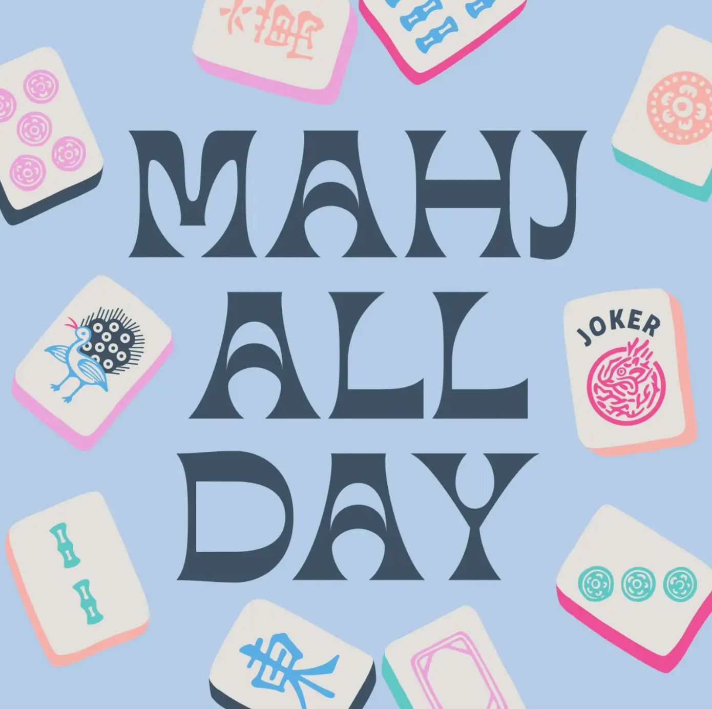 Mahj All Day Cocktail Napkins