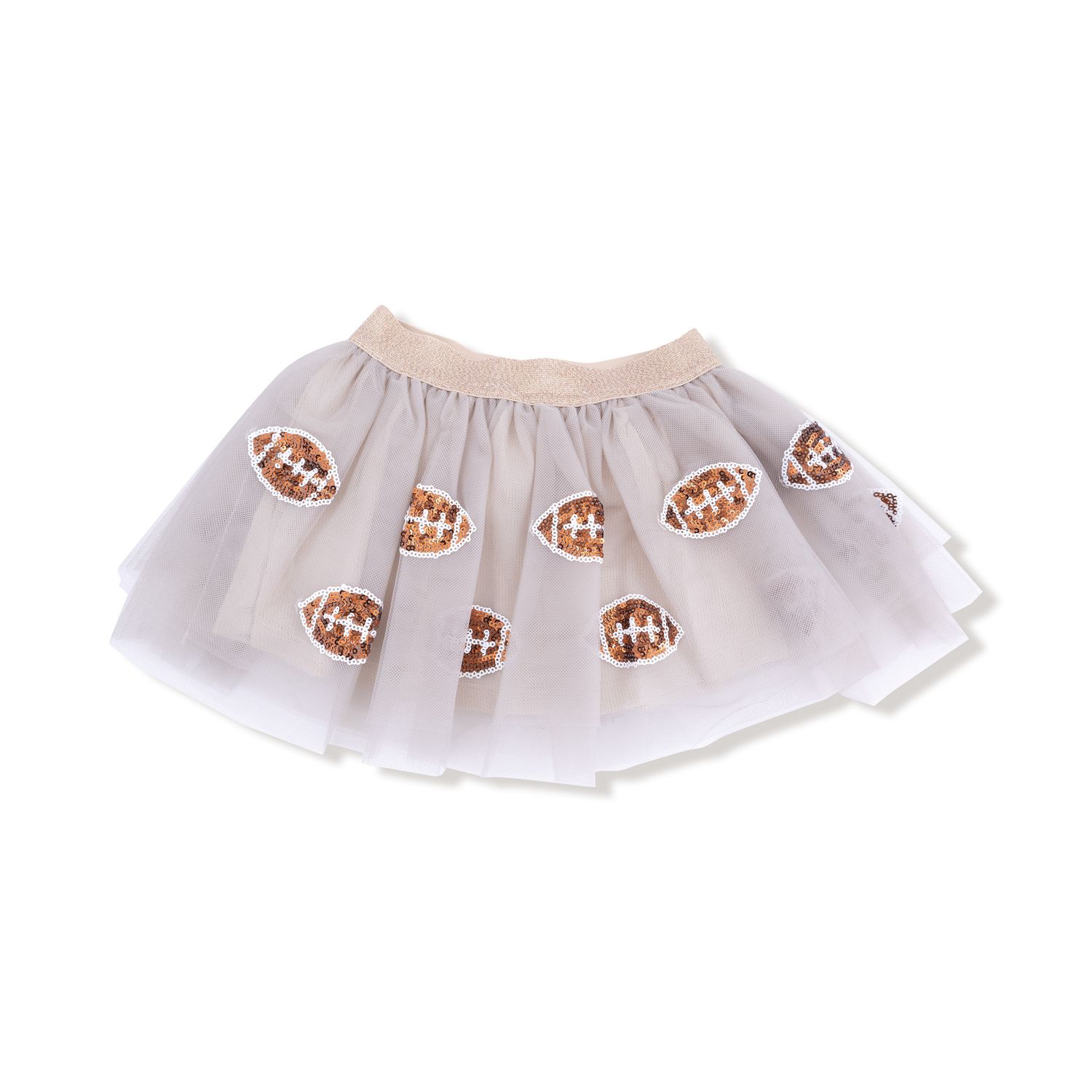 Varsity Football Oatmeal Tutu Skirt