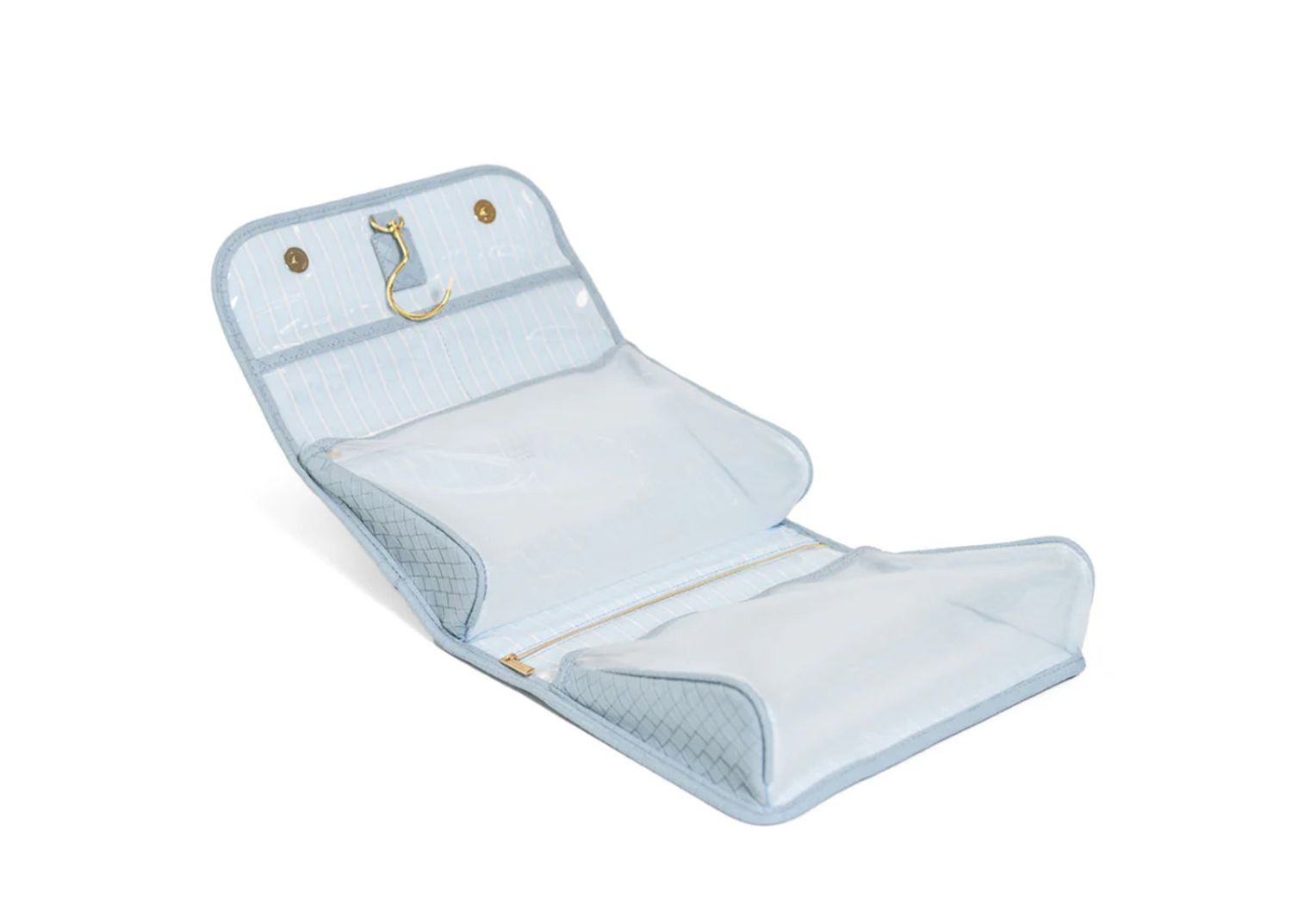 LUXE Hanging Toiletry Case - Woven Surf