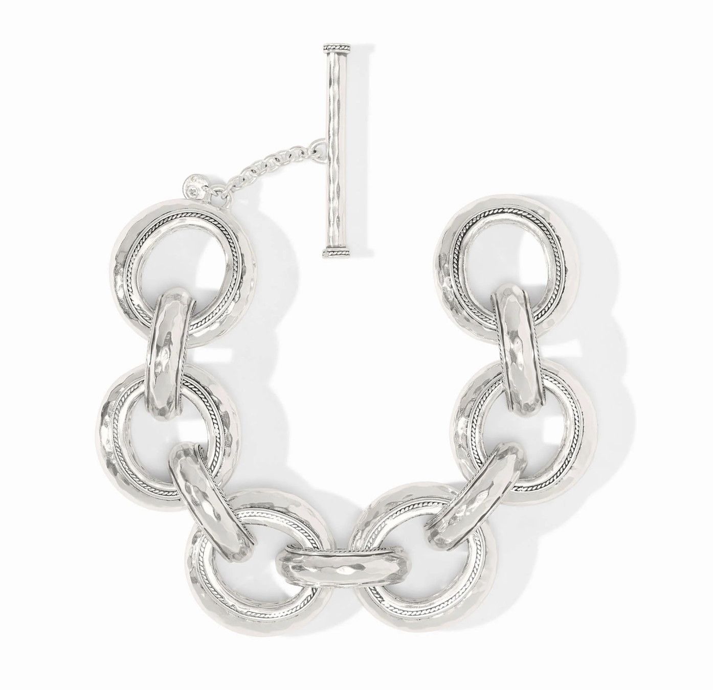 Cannes Link Bracelet Silver - Regular (9&quot;)