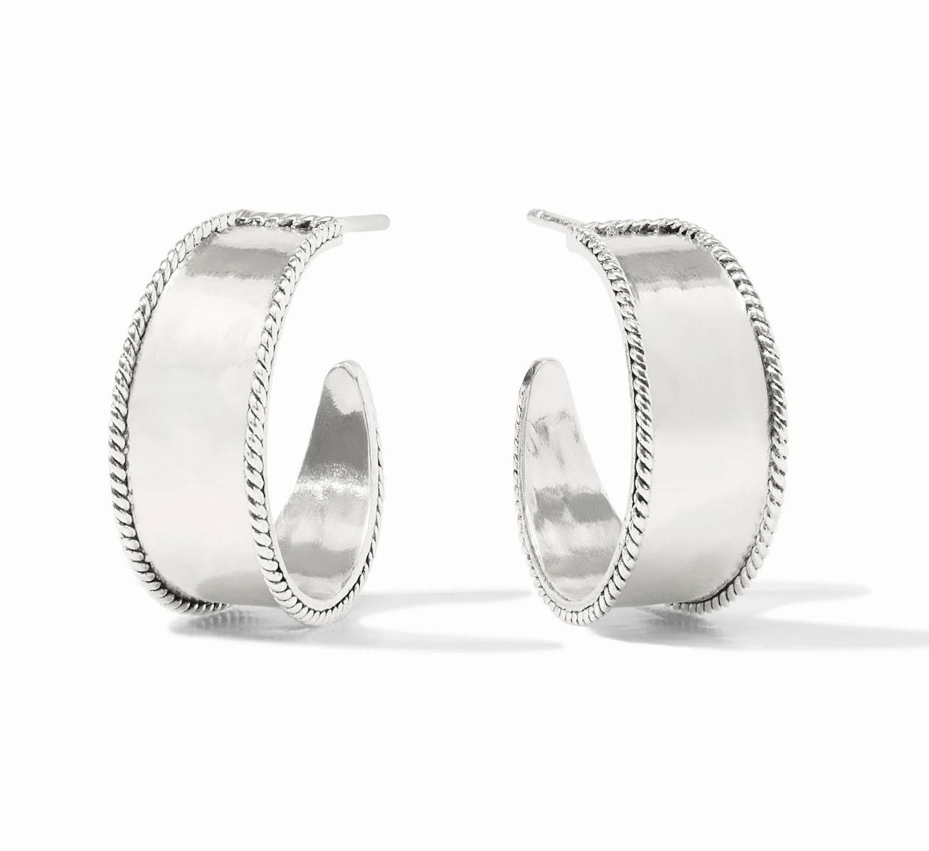 Savoy Hoop Silver - XS (0.6&quot;)