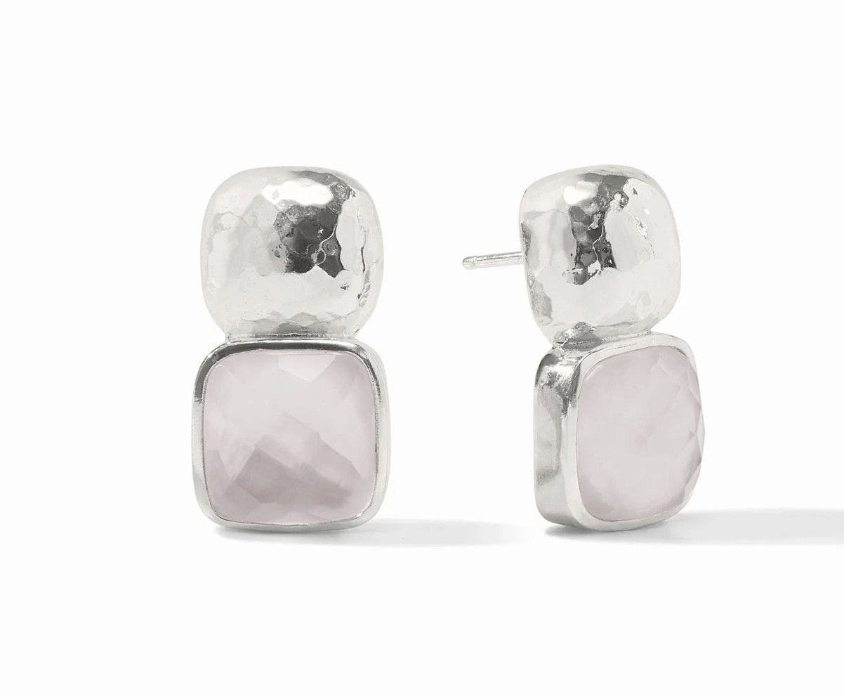 Catalina Earring Iridescent Clear Crystal