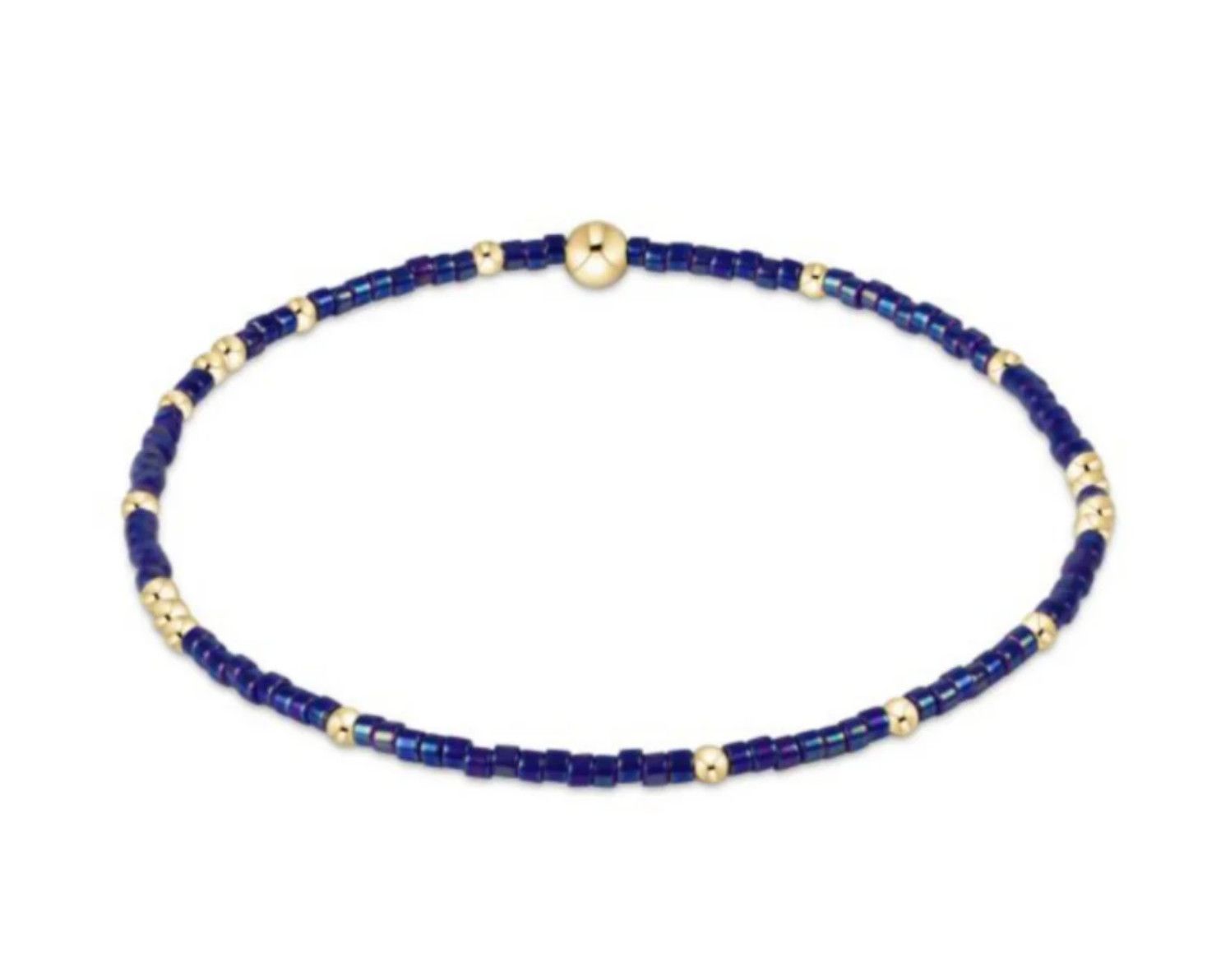 Hope Unwritten Bracelet- Blue Metallic