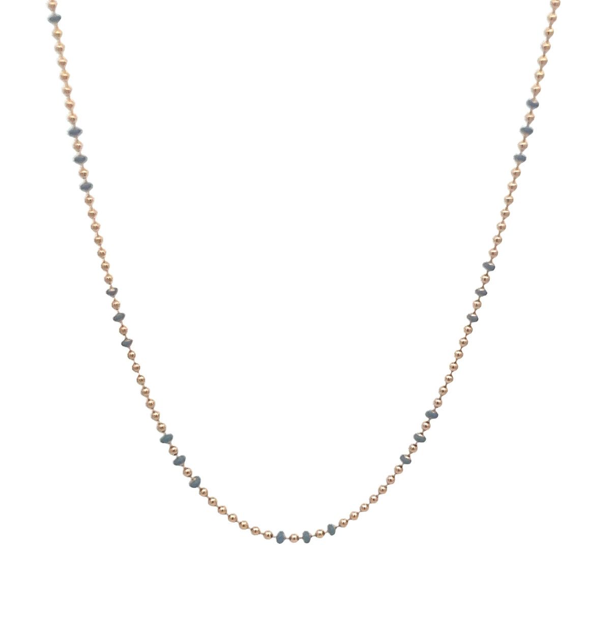 EN 15&quot; Choker Hope Joy- Platinum