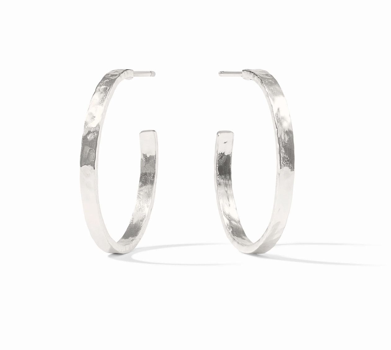 Crescent Hoop Silver M