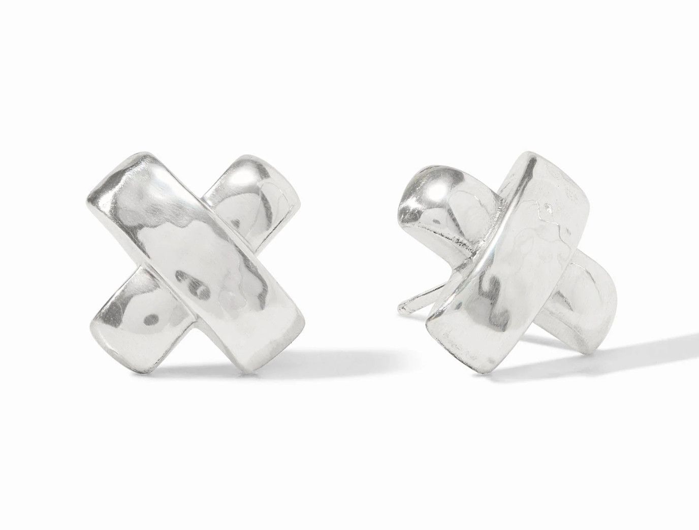 Catalina X Stud Earring Silver