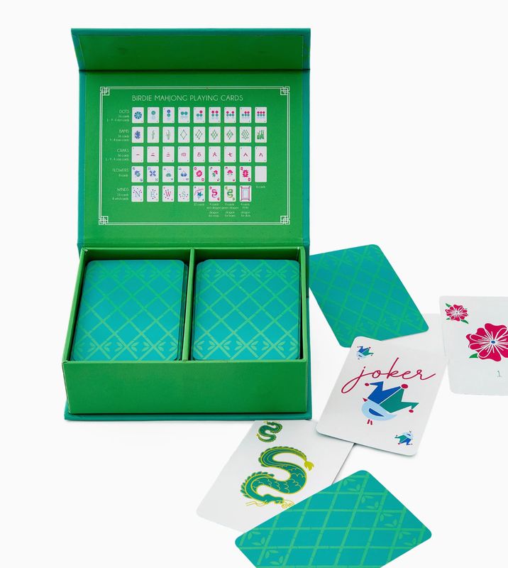 Birdie Mahjong Playing Cards