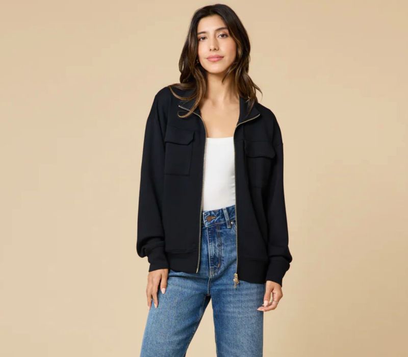 Dream Tech Bomber Jacket Black