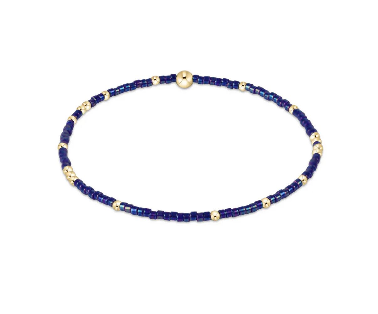 egirl Hope Unwritten Bracelet- Blue Metallic