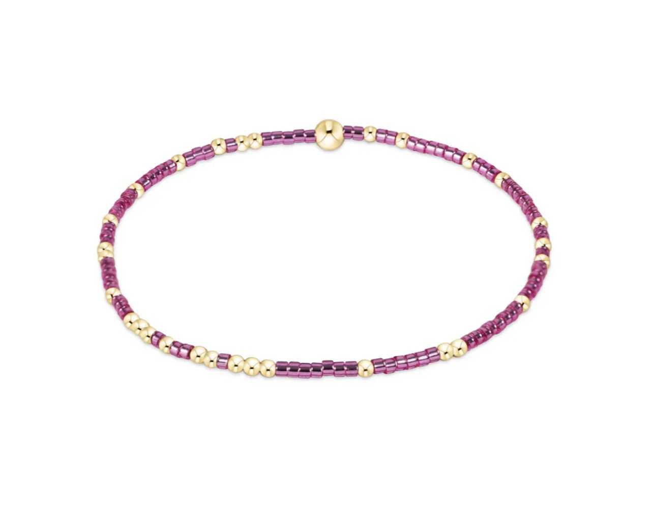 egirl Hope Unwritten Bracelet- Pink Metallic