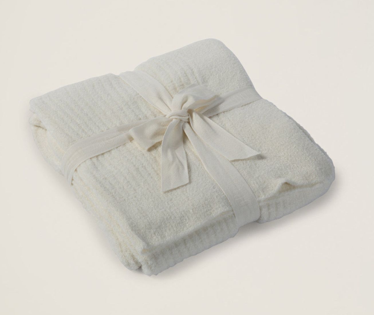 BFD Cozychic Lite Ribbed Throw Pearl