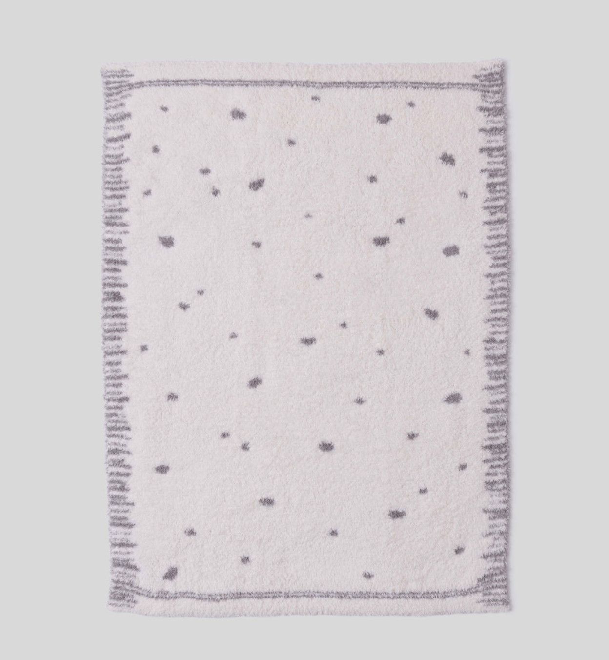 CC Organic Dot Stroller Dot- Cream/Pewter