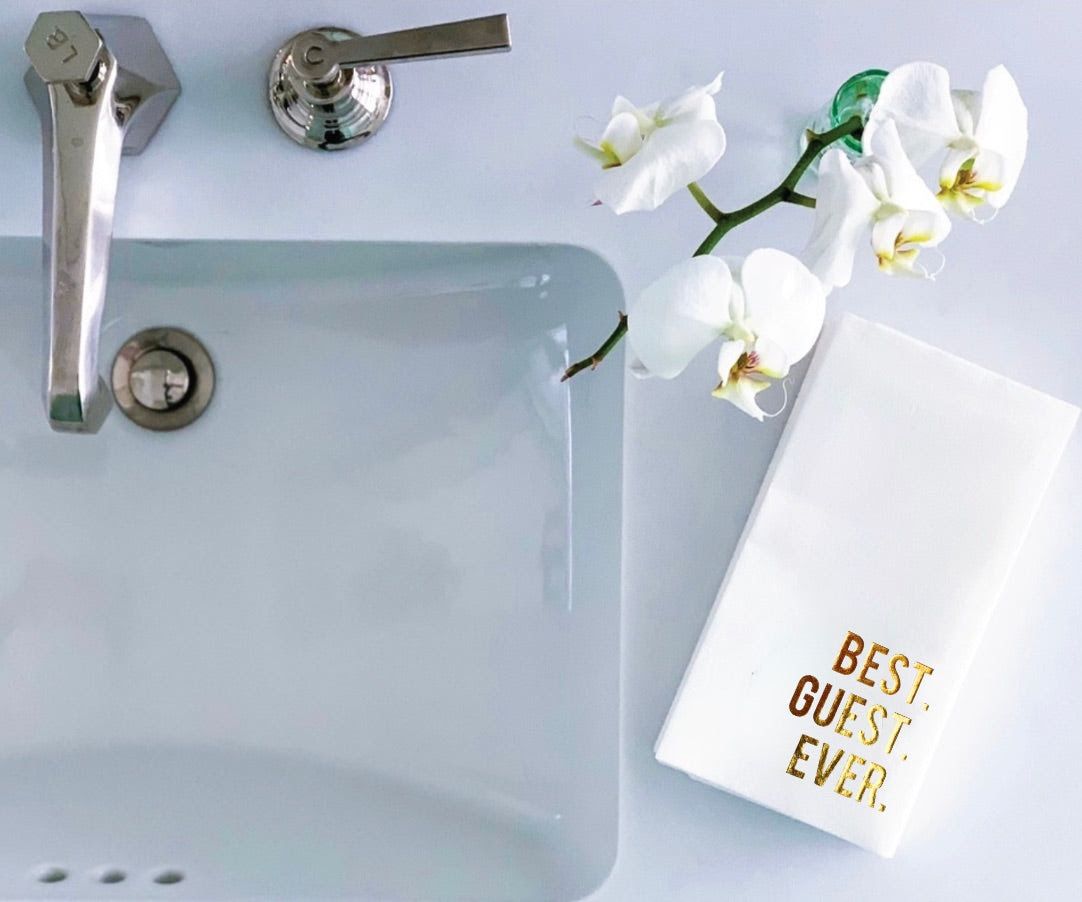 "Best. Guest. Ever." Guest Towel