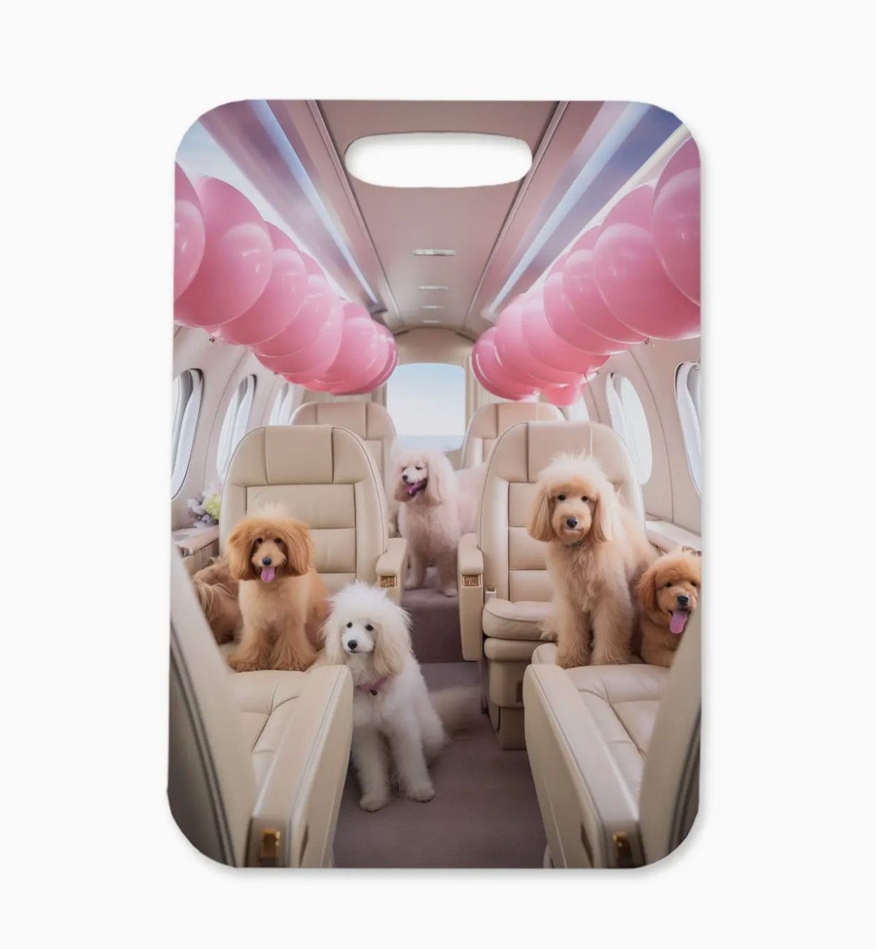 Bag Tag - Dog&#39;s in Airplane