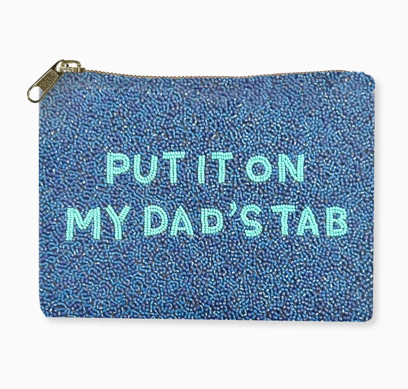 Beaded Bag - Put It On Dad&#39;s Tab