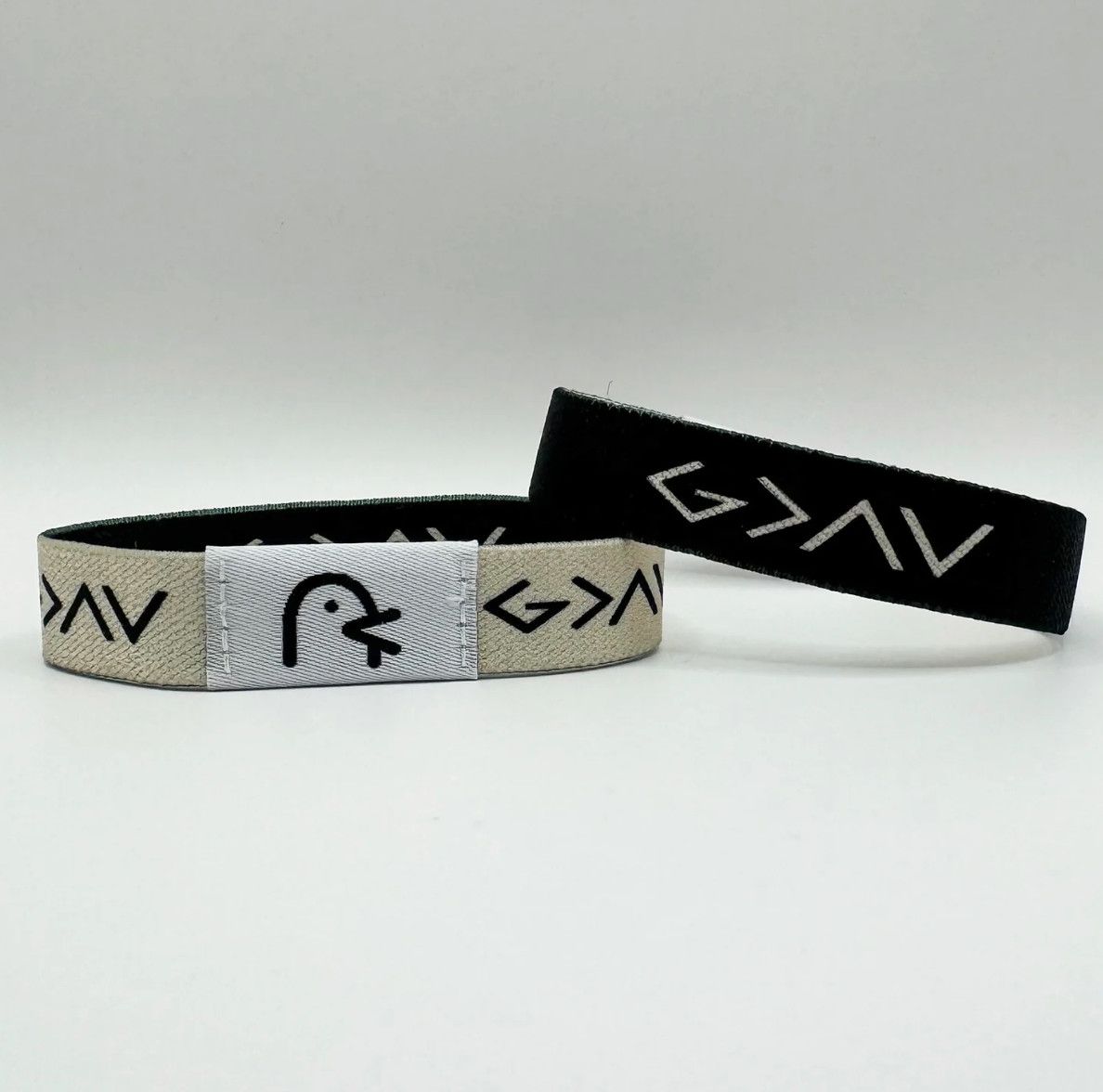 God Is Greater Cream Bracelet - Small