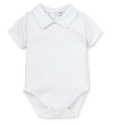 KK S/S Body w/ Collar White 
