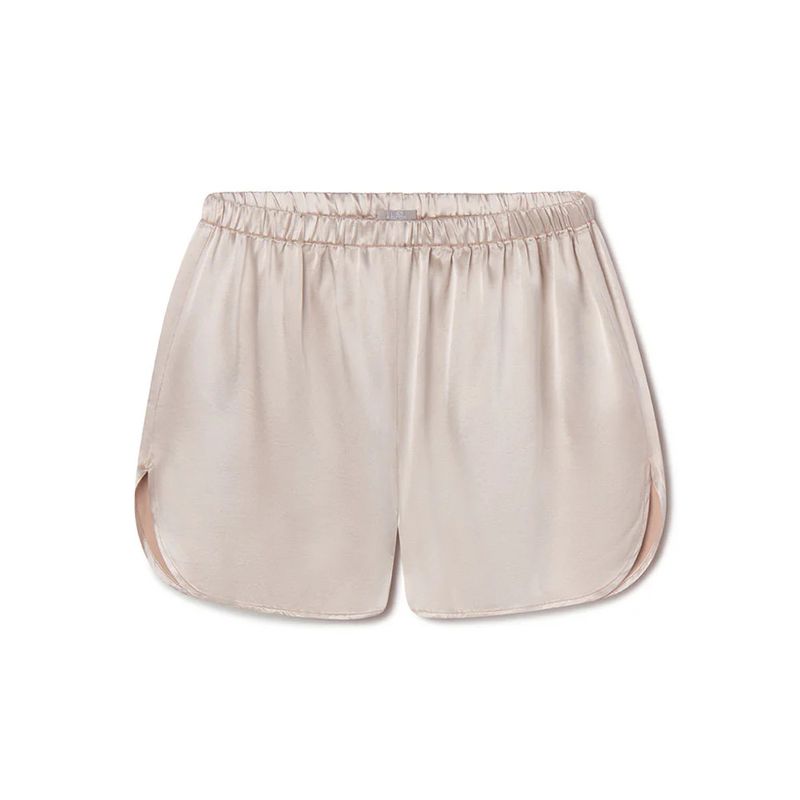 PJ Harlow Brittany Satin Short- Cloudy Mocha