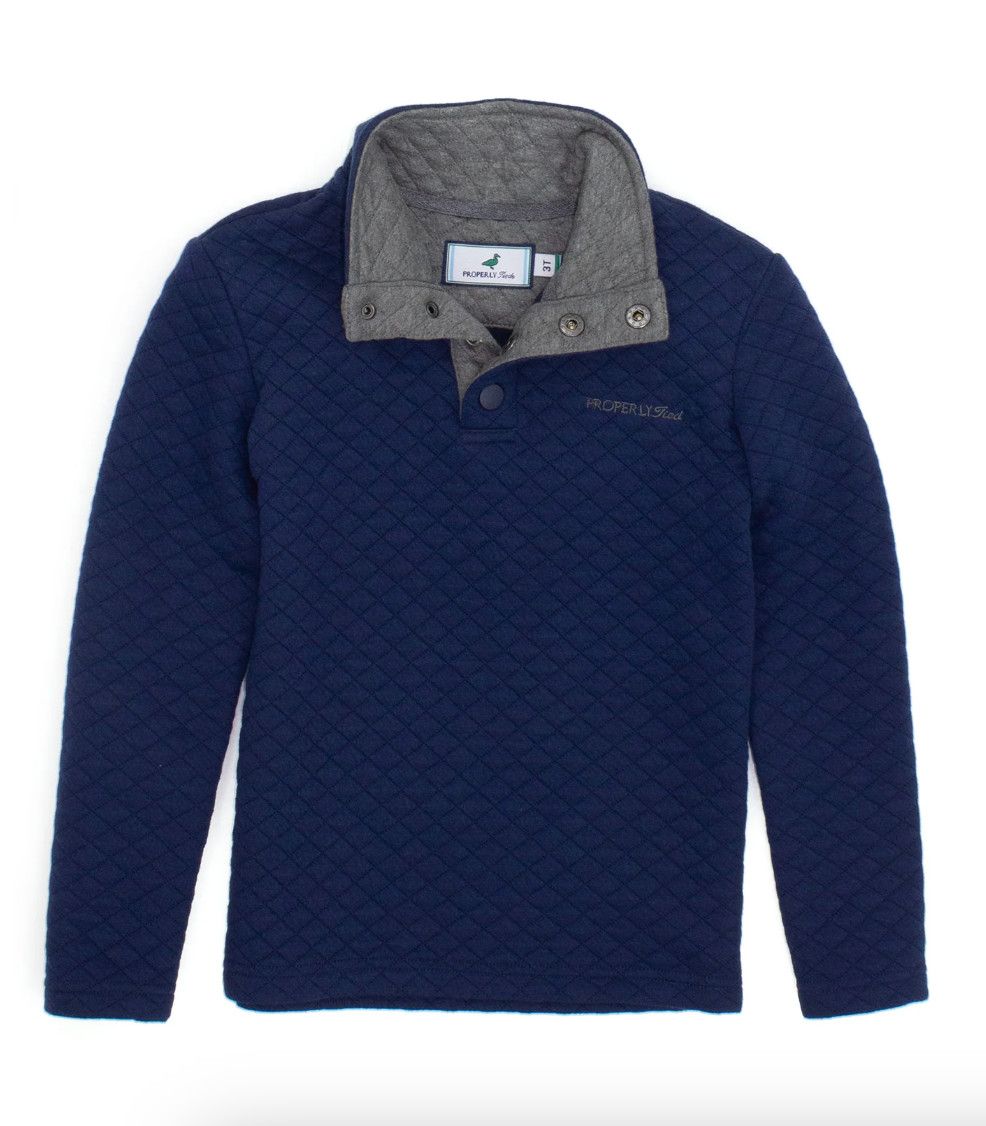 Boys Club Pullover - Navy