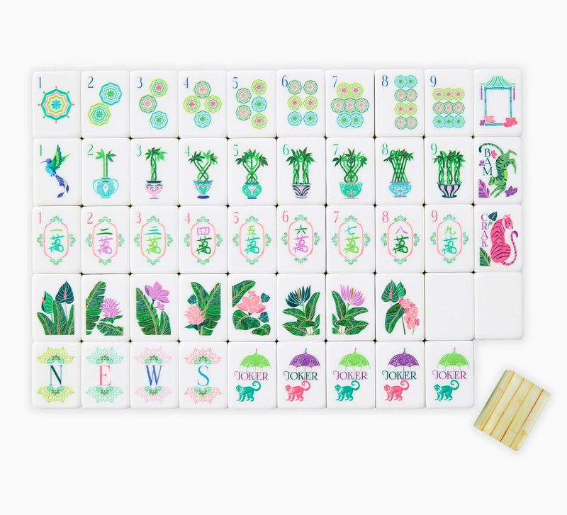 Palm Royale Mahjong Tiles
