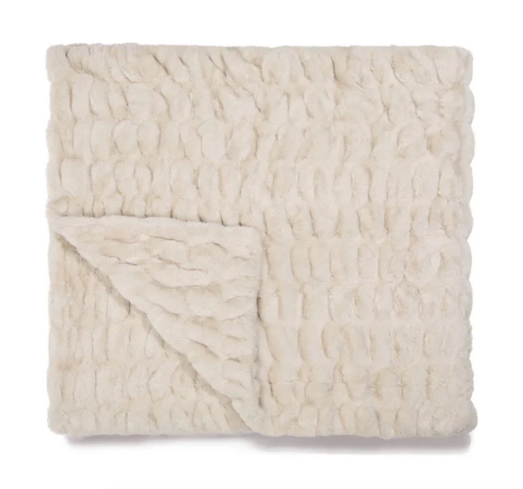 Antique Ivory Baby Blanket 30' x 36"