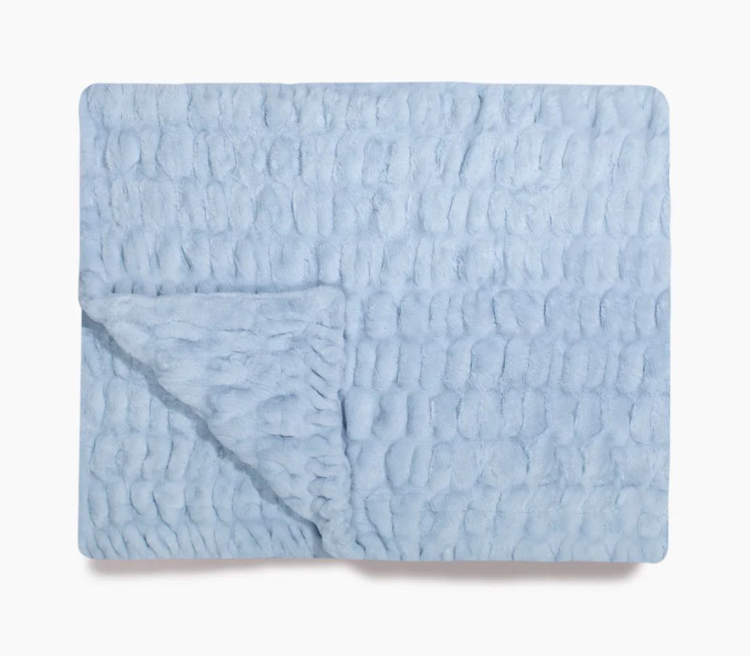 Sky Blue Baby Blanket 30' x 36"