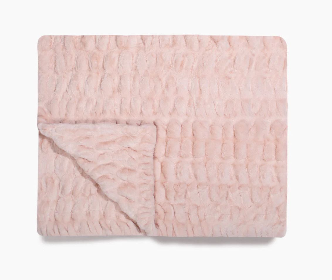 Blush Pink Baby Blanket 30' x 36"