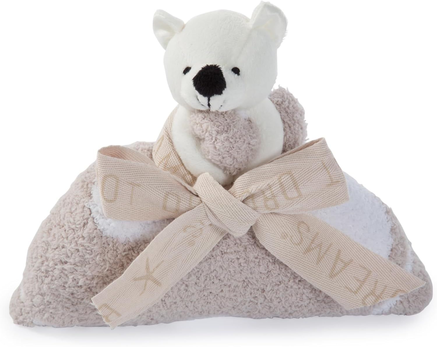 Cozy Chic Dream Buddie Circle Stone/White - Bear