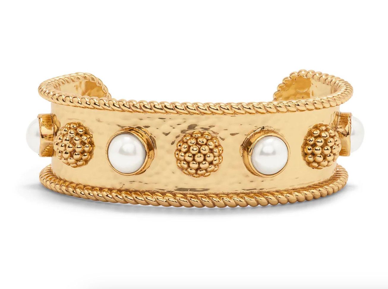 Berry Gem Cuff- Pearl