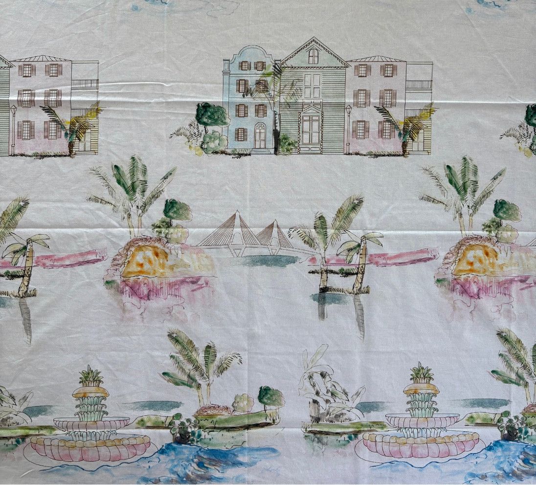 I Love Charleston Square Tablecloth- 56x56