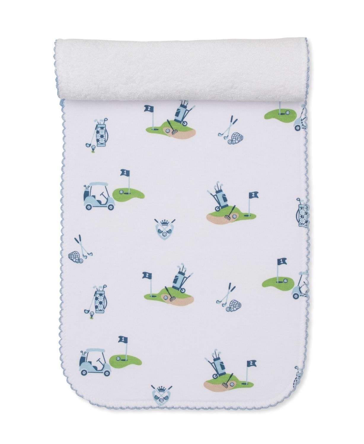 Blue Golf Championship Burp Cloth