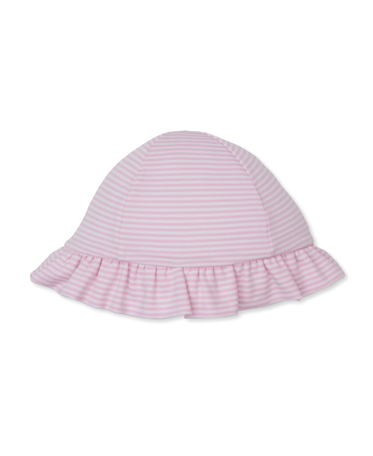 Girls Pink Stripe Floppy Hat