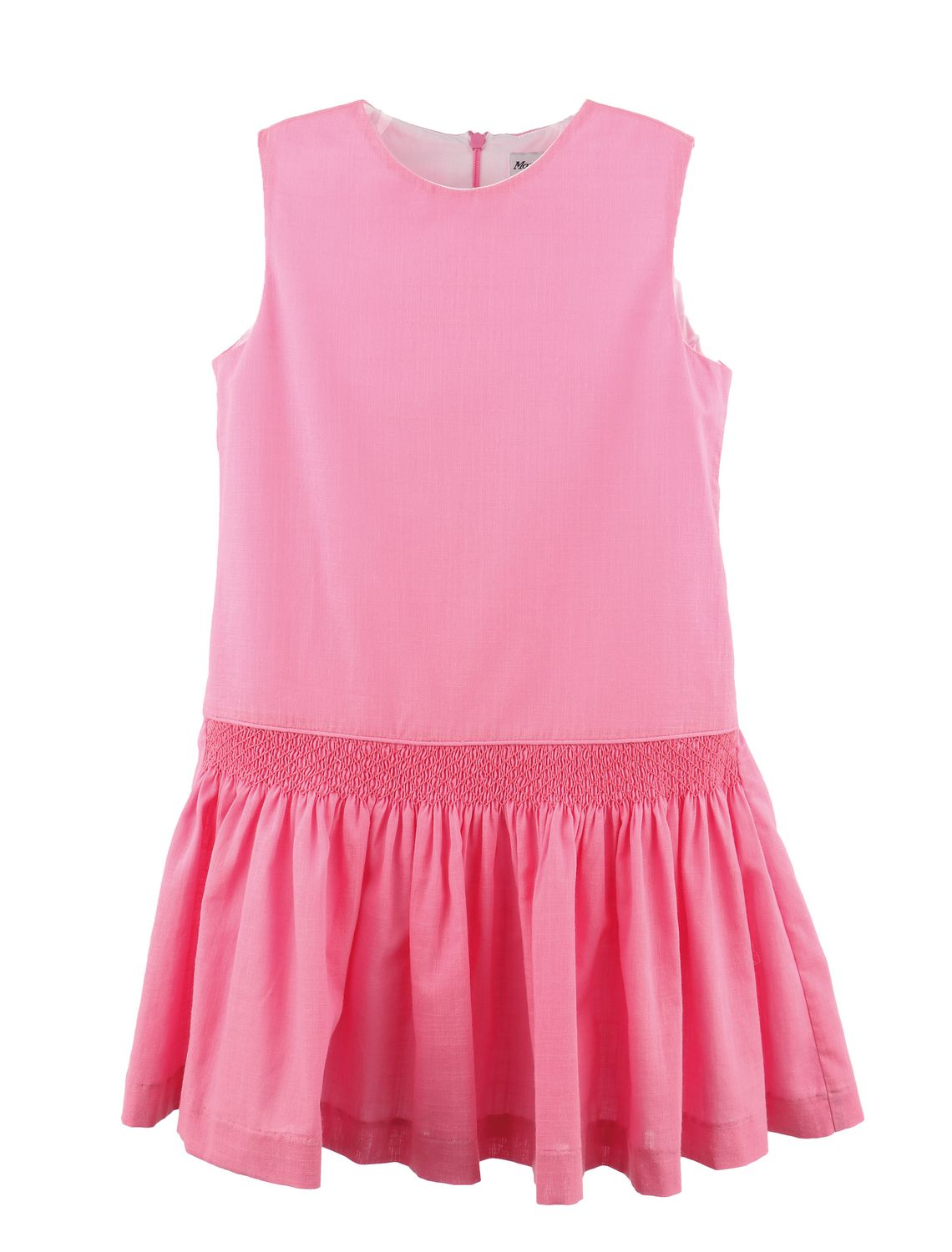 Fil a Fil Pink Smock Dress
