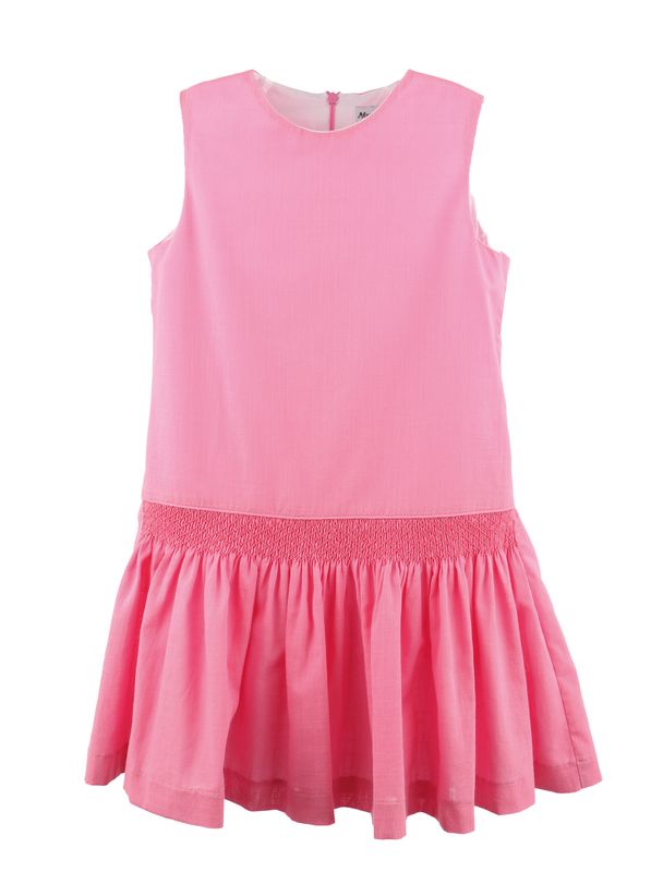 Fil a Fil Pink Smock Dress
