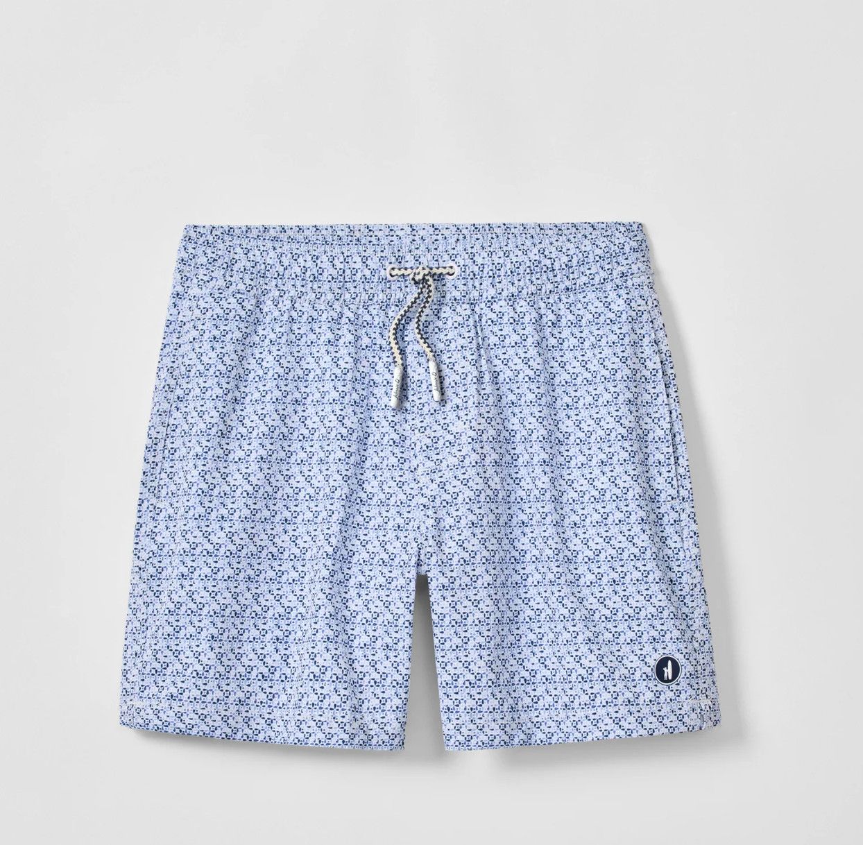 Navy Barcelona Swim Trunks