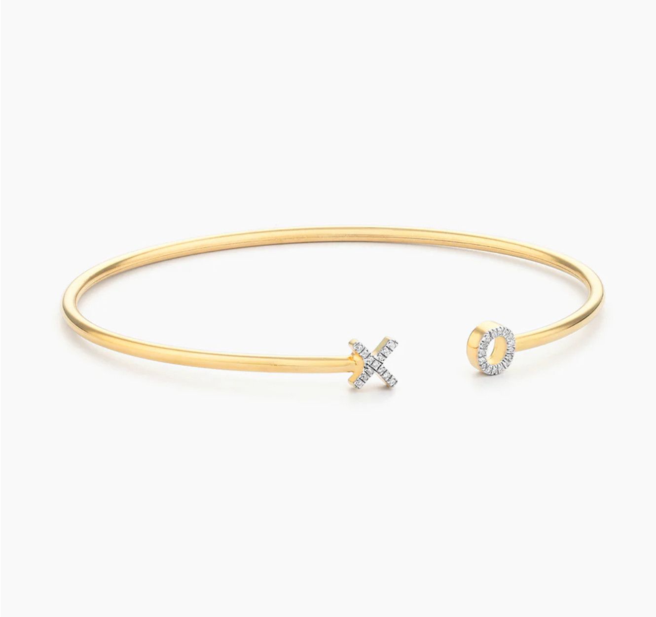 Waterproof XO Flexi Cuff Bracelet