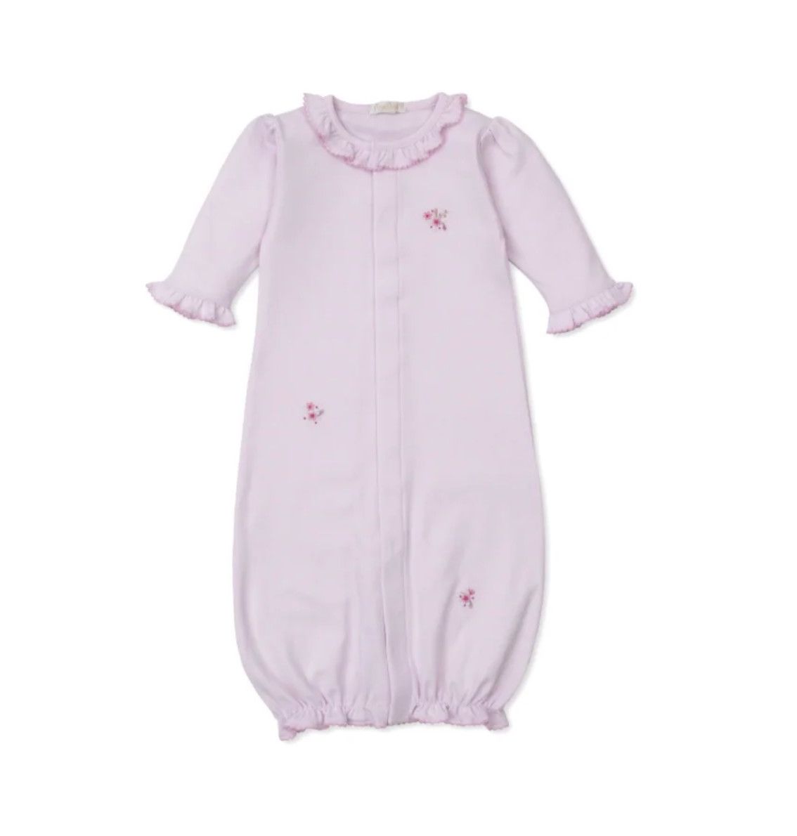 SCE Victorian Roses Pink Hand Emb. Conv. Gown