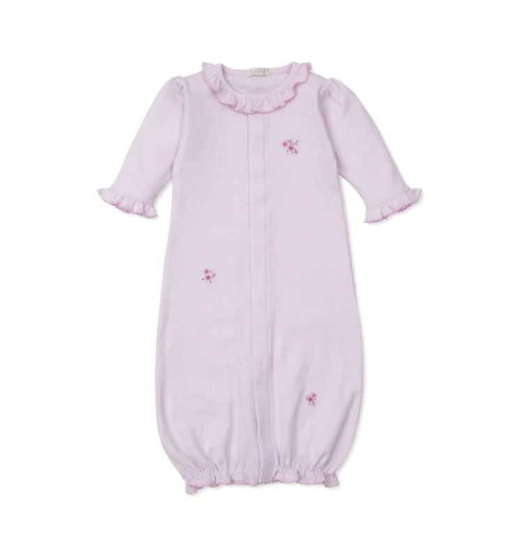 SCE Victorian Roses Pink Hand Emb. Conv. Gown