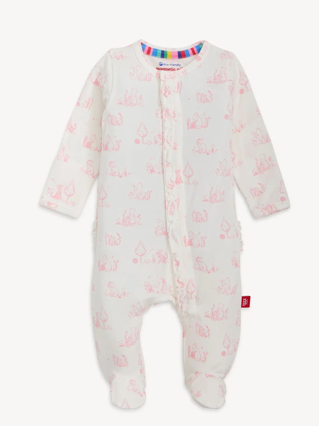 MM Sweeter Than Hunny Magnetic Footie w/ Ruffle