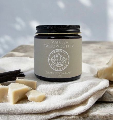 Vanilla Tallow Butter Grass-fed