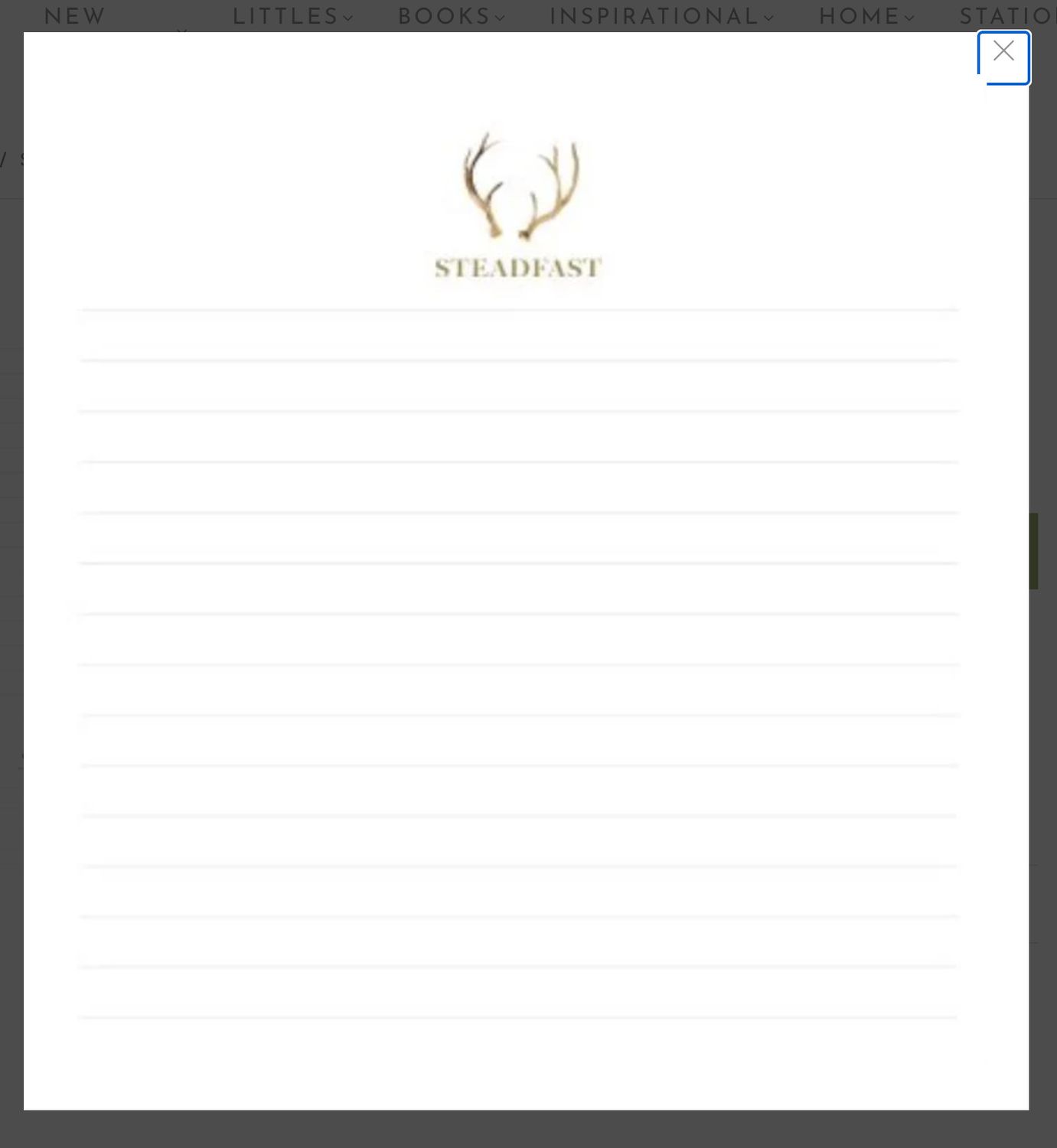 Steadfast Covered Notepad