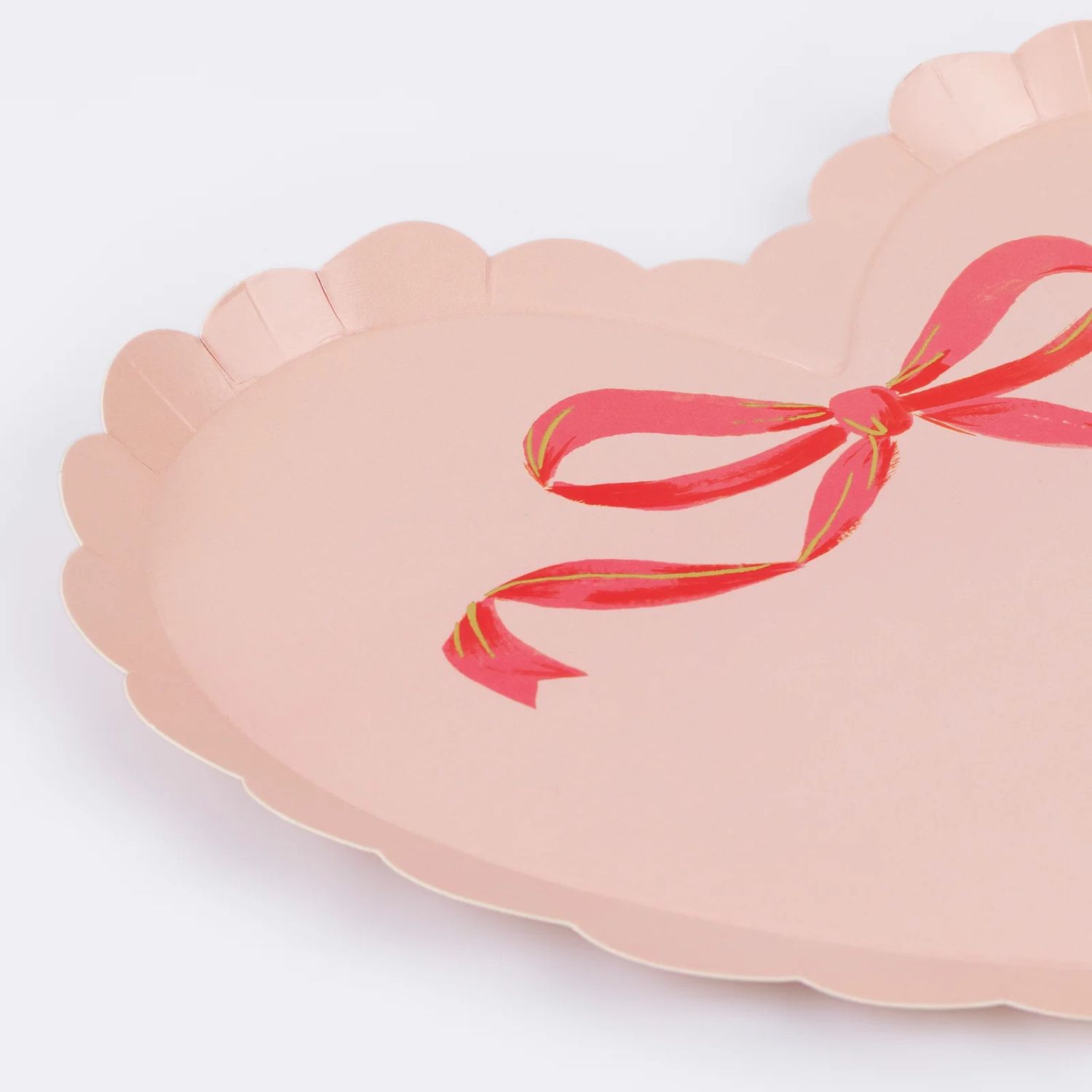 Coquette Heart Plates