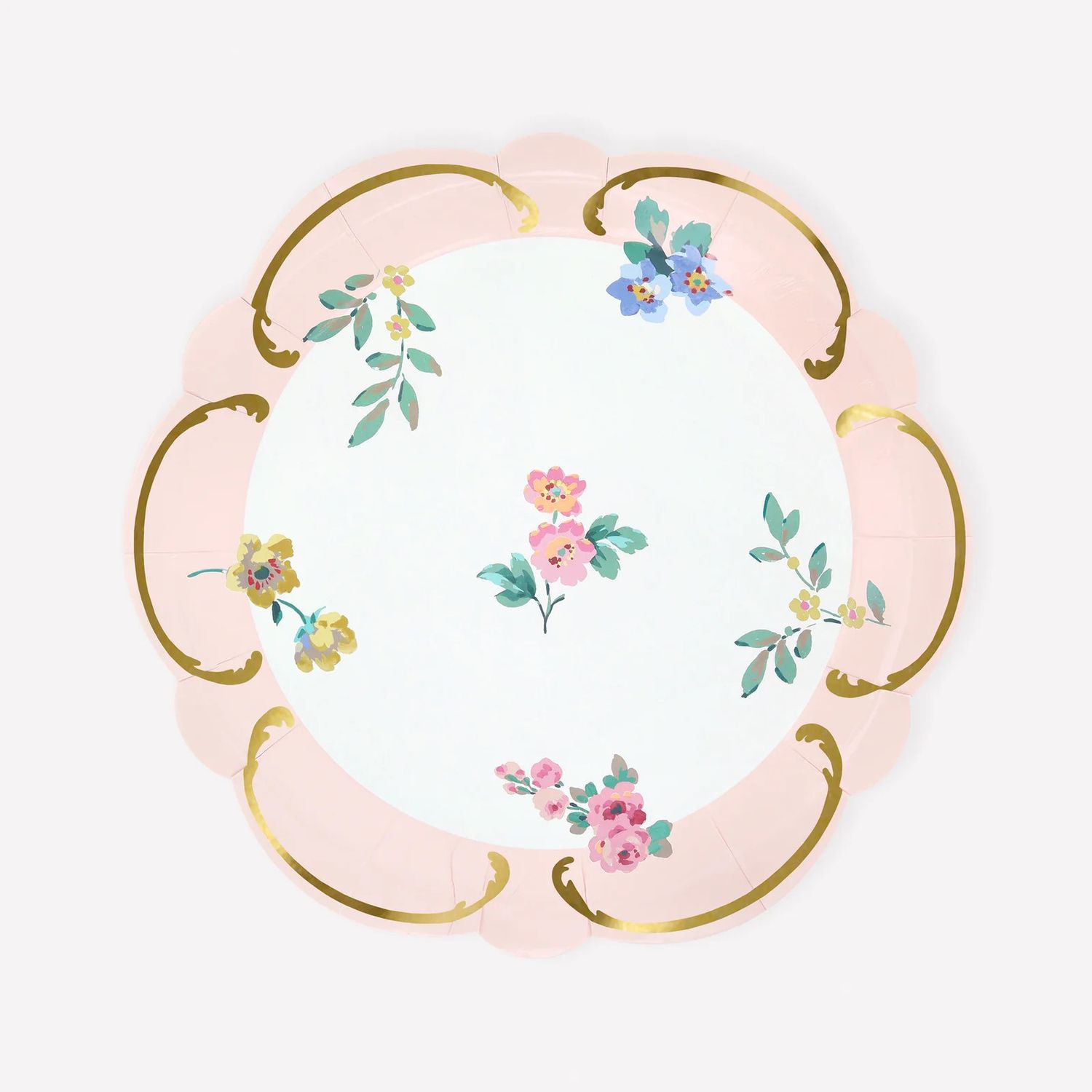 Rococo Posy Side Plates
