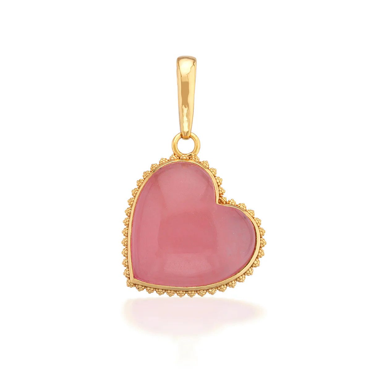Love Gem Pendant-Pink Jade