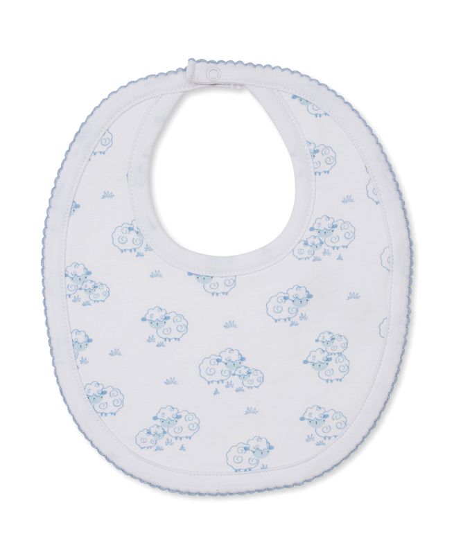 Bib Sweet Sheep Light Blue