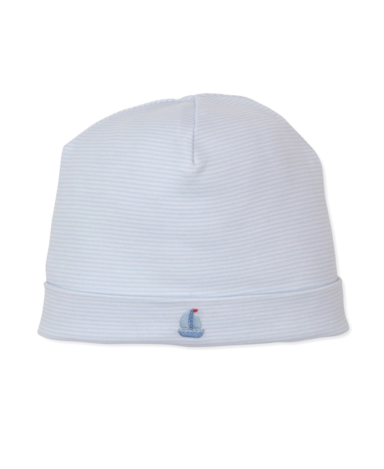 Hat Hand Emb Striped Summer Medley - Blue