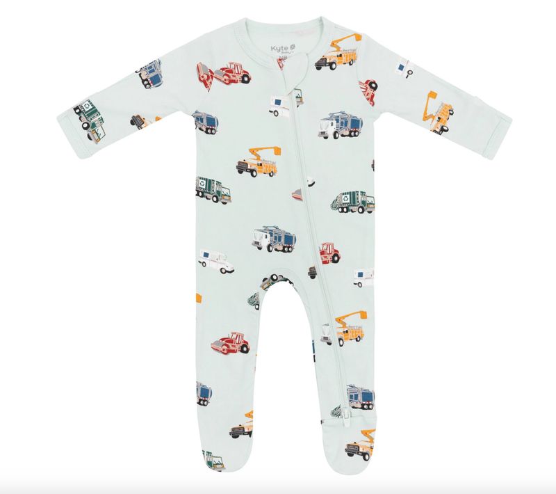 Kyte Zippered Footie City Vehicles