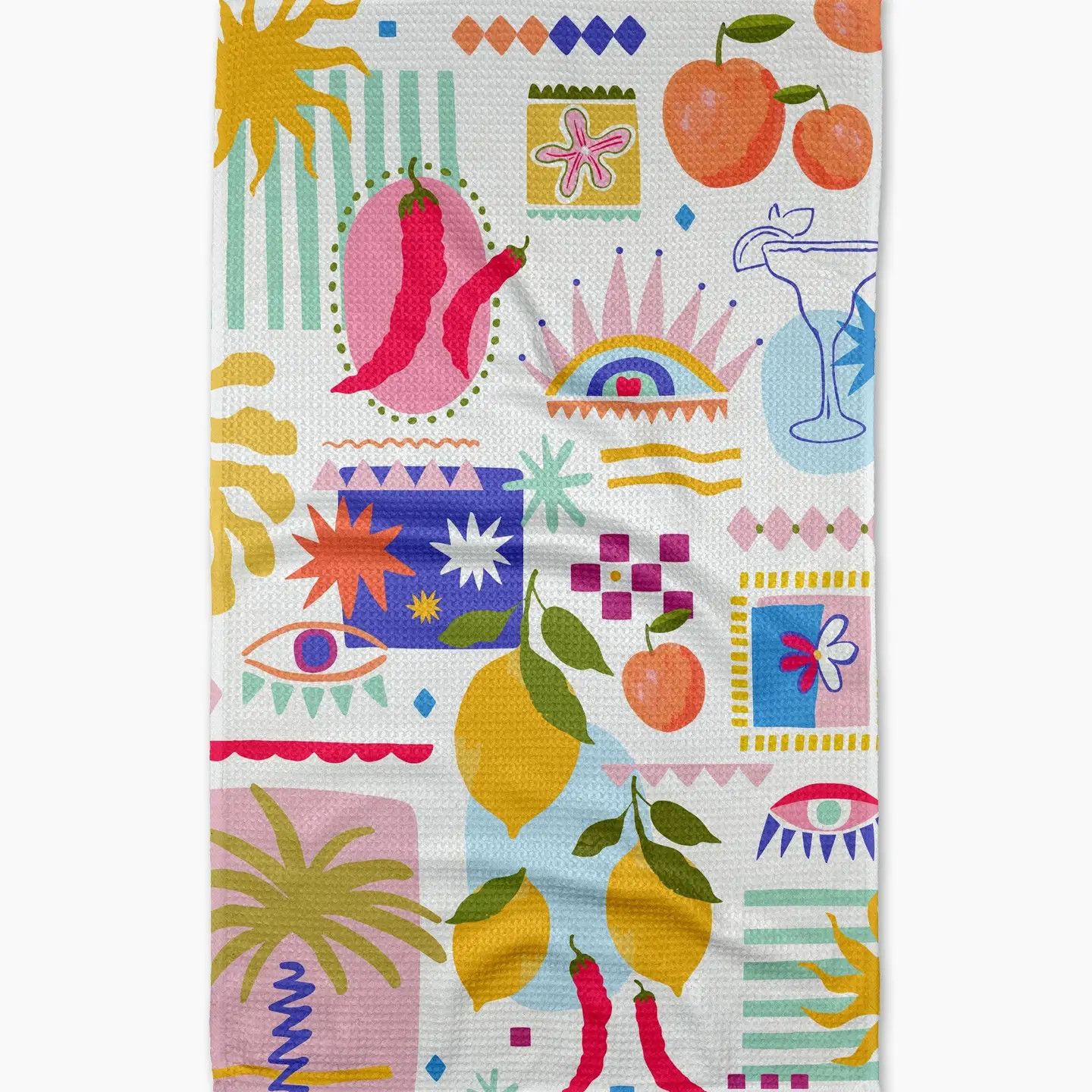 Italian Picnic Tea Towel