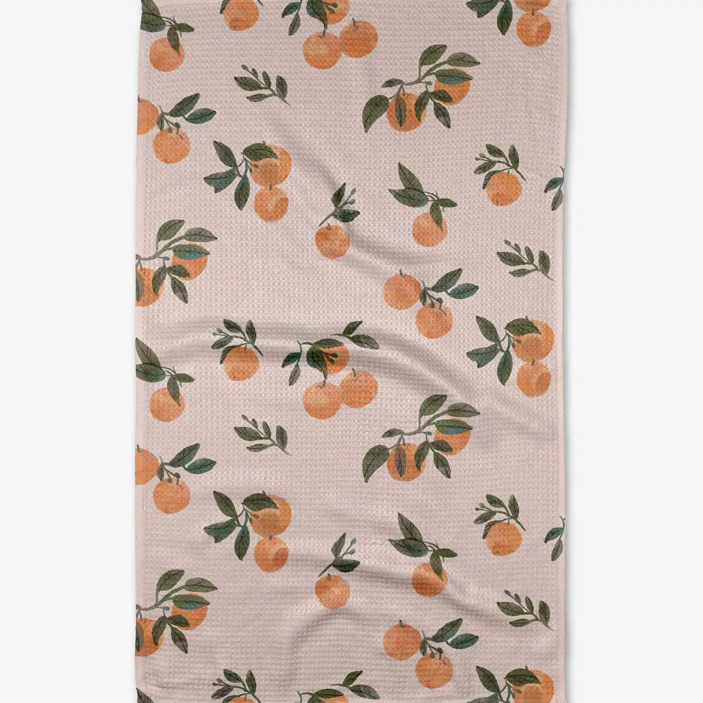 Pretty in Peach Tea Towel