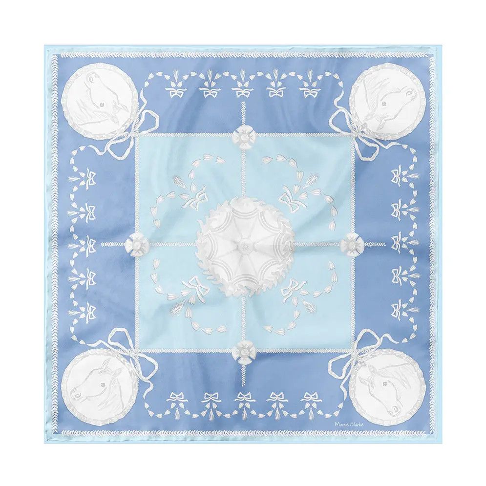 Equestrian Cameo Scarf